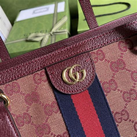 burgundy gucci bag